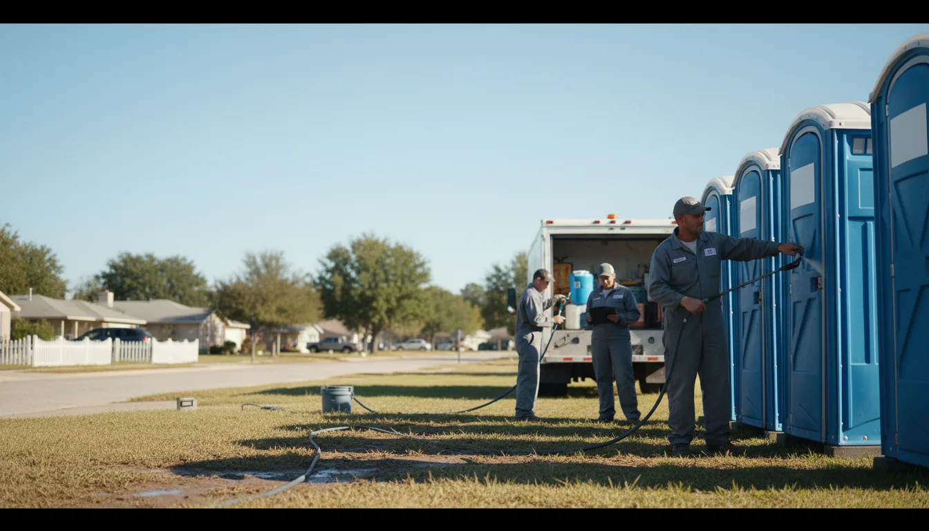 Long-Term Portable Toilet Rental in Southgate, MI near me